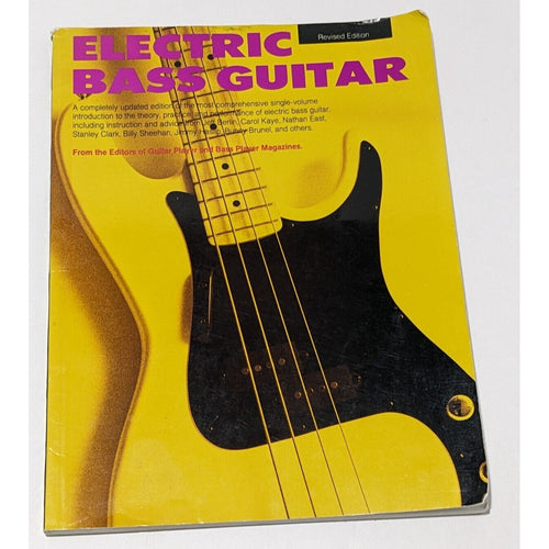 Electric Bass Guitar Instruction Book Revised Edition Paperback