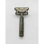 Vintage Gem Junior Safety Razor Single Edge Engraved Handle
