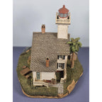 Harbour Lights Haig Point Lighthouse COA Palm Tree Scene