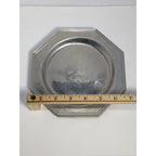 Wilton Columbia Pewter Mardi Gras 1975 Plate 6.5 Inch