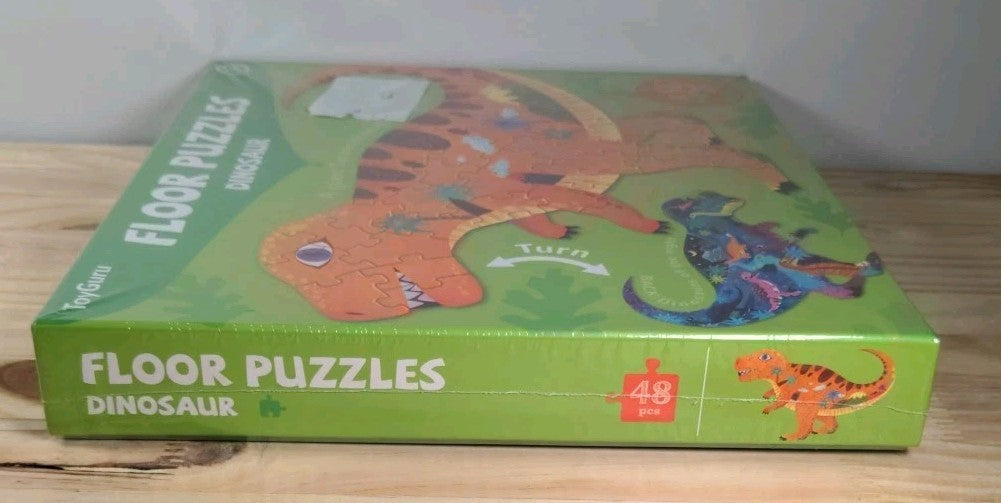 New Sealed Toy Guru Dinosaur Floor Puzzle 48 Pieces 39.37"x25.39" Inches