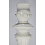 Williams Sonoma Candle Holder White Porcelain Italy Tall
