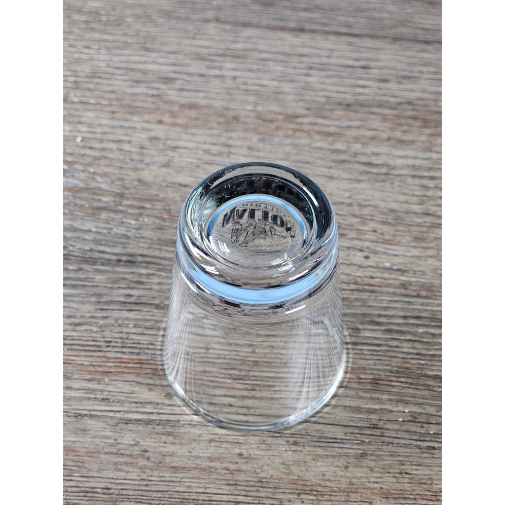 Walton's Distillery Shot Glass Souvenir Clear Glass Barware 2.5"