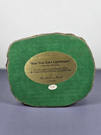 Danbury Mint Kan Non Zaki Lighthouse Sculpture Japan Collection W/ COA