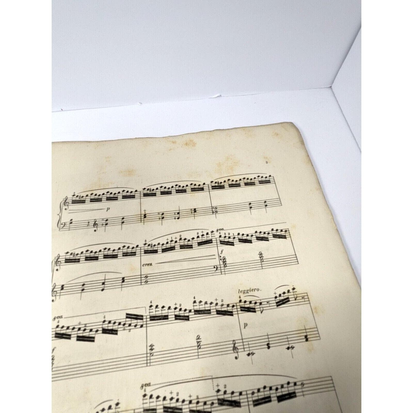 Czerny Op 849 Piano Etudes Book Oliver Ditson Sheet Music