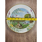 Vintage Franklin Porcelain July Beside the River Plate by Peter Barrett 9 Inch