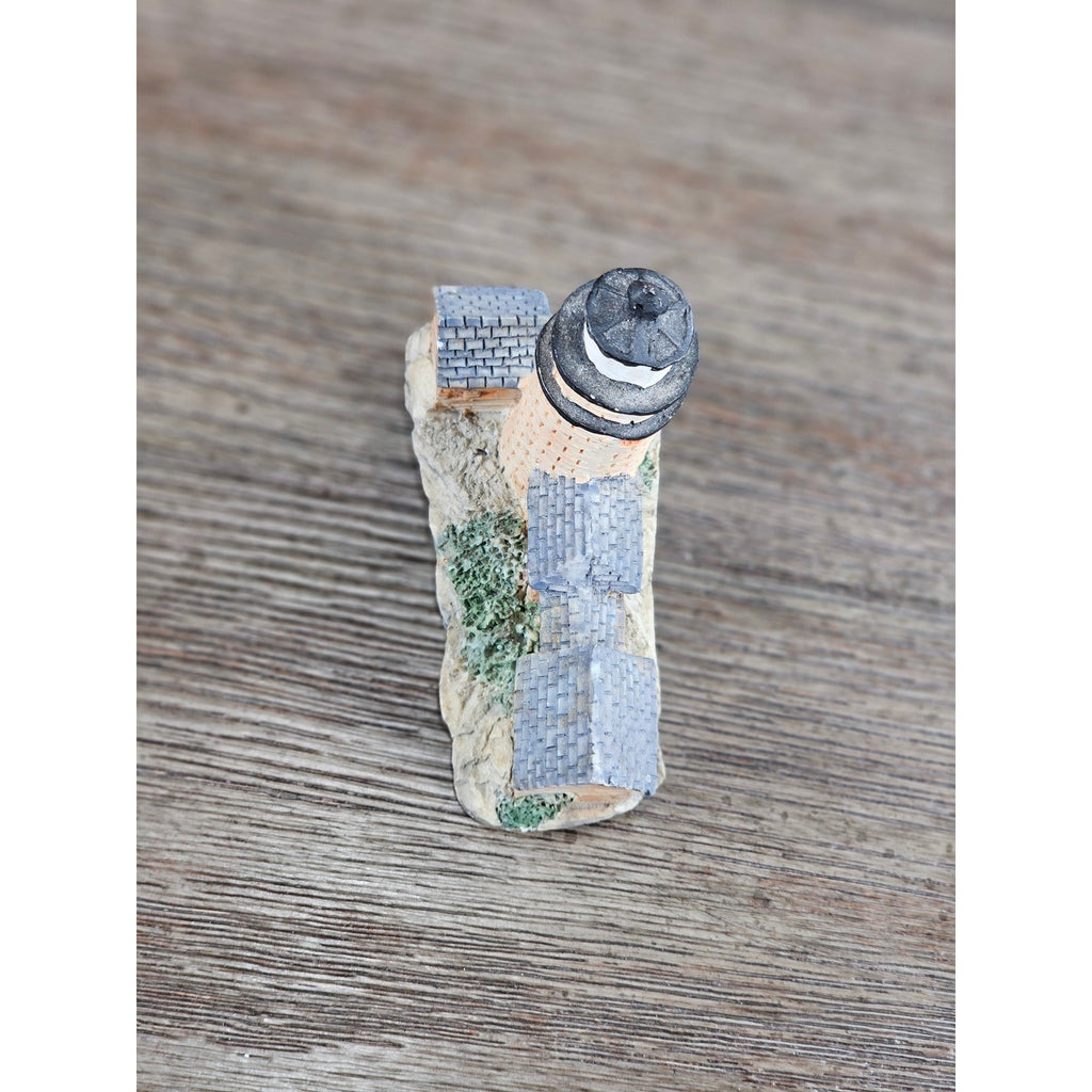 Montauk Point Lighthouse Resin Figurine Mini Coastal Nautical Decor