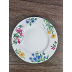 Vintage Majesticware Geranium Cup & Saucer Set by Sakura Floral Stoneware