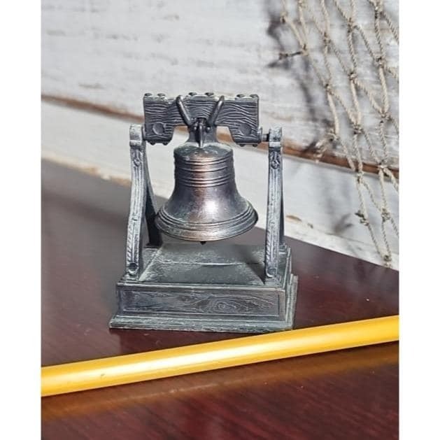 Liberty Bell Pencil Sharpener Vintage Metal Souvenir
