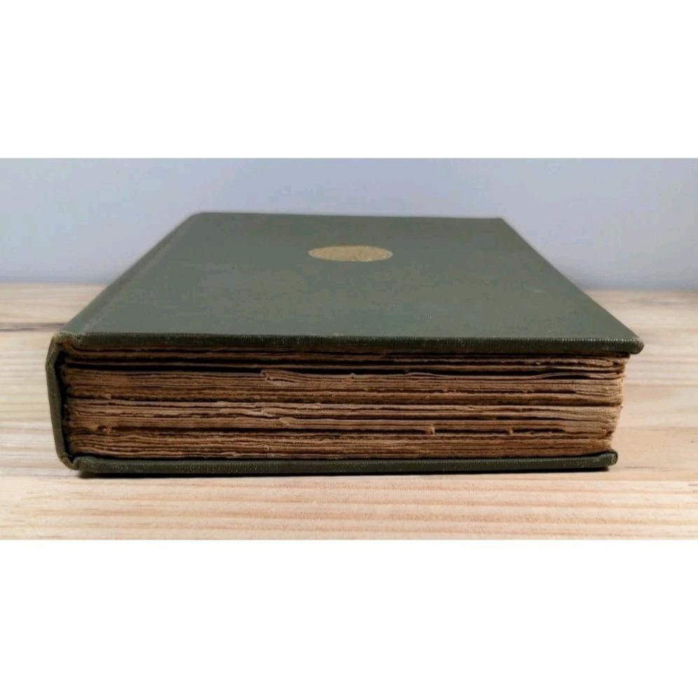 Antique 1909 John Fox Jr. Hardcover Book Scribners Gold Emblem