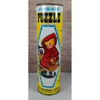 Vintage Little Red Riding Hood Puzzle Harrett Gilmar Tube 50pc