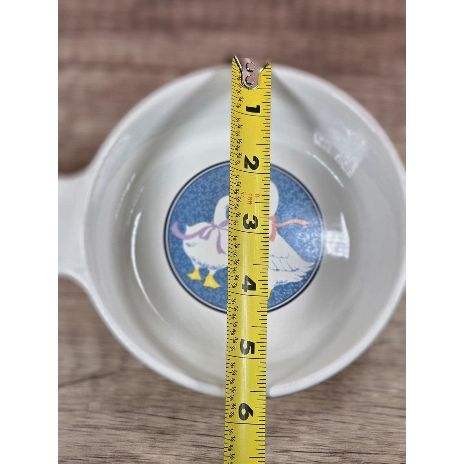 Vintage Goose Baking Dishes Set Square & Round Farmhouse Kitchen Decor READ