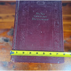 Vintage Red Hardcover Dictionary Volume Two Buck Mark to Zymurgy