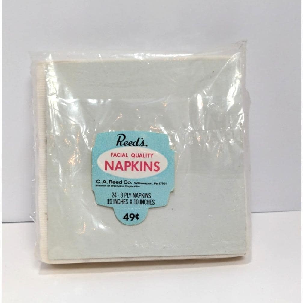 Vintage Cheers Cocktail Napkins Reeds Paper Sealed 24 Count