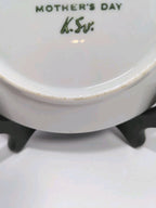 Vintage Royal Copenhagen Mors Dag Mothers Day Collector Plate 1972 Denmark 6" Bl