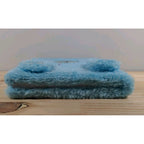 Blue Fuzzy Llama Journal – Plush Notebook – 80 Pages – Kids Cute Stationery