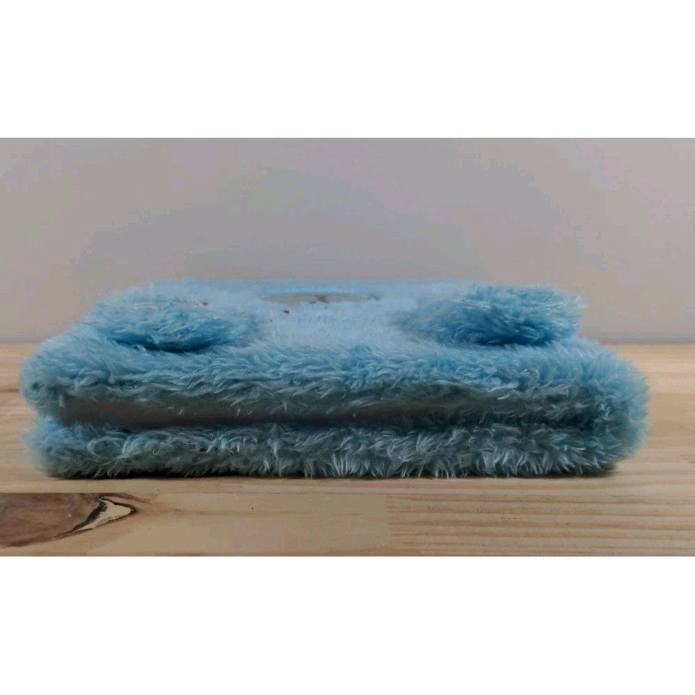 Blue Fuzzy Llama Journal – Plush Notebook – 80 Pages – Kids Cute Stationery