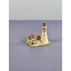 Vintage Grosse Point Lighthouse Thimble Miniature Lighthouse Souvenir