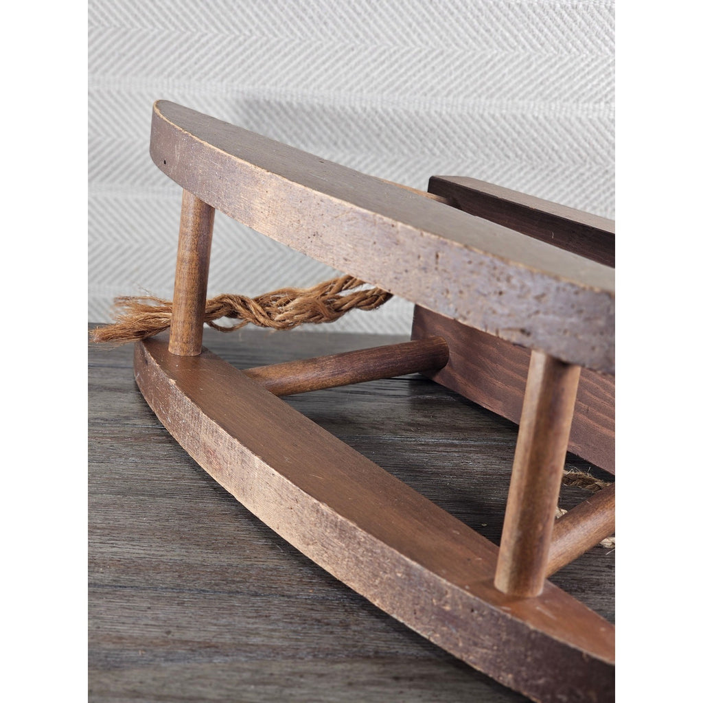 Colonial Wood Products Rocking Horse USA Rustic Nursery Decor