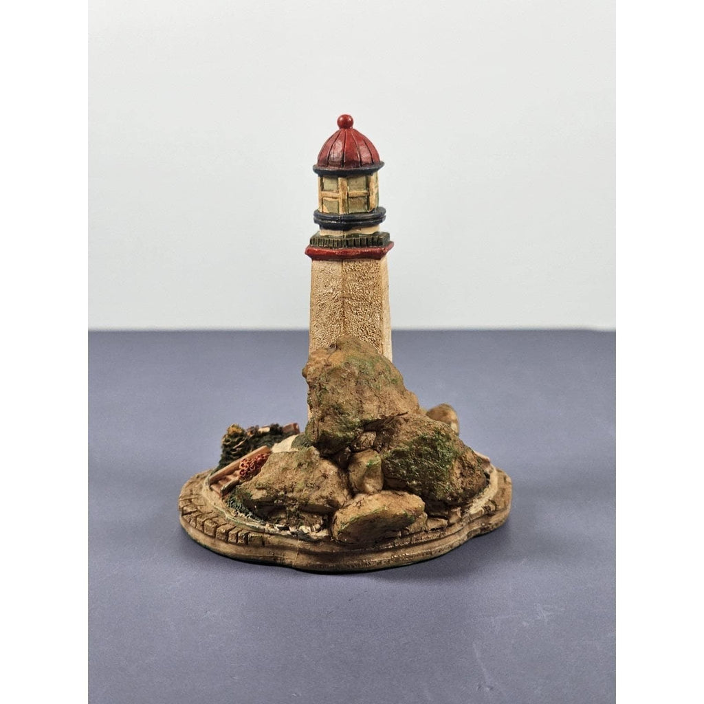 Ks Collection Lighthouse Figurine 1990s Hand Painted Coastal