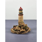 Ks Collection Lighthouse Figurine 1990s Hand Painted Coastal