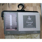 Spencer Home Decor Curtain Panels 54x84 Cotton Leaf Pattern Set