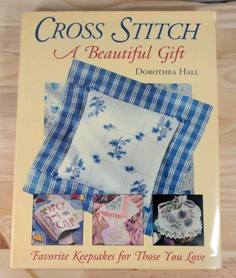 Vintage Cross-Stitch Book Lot — Set of 3 Pattern Books