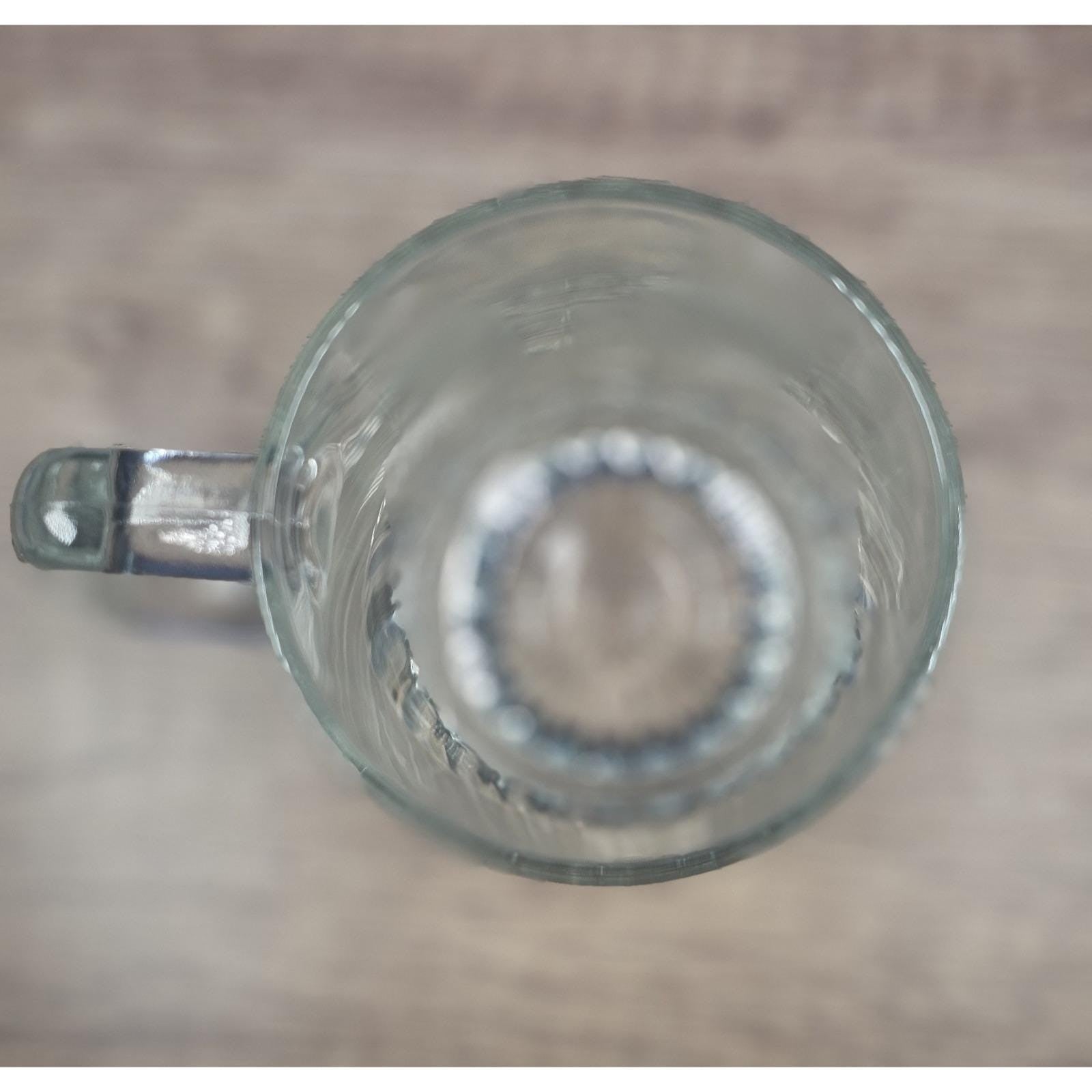 Vintage Etched Beer Mug CC Shoaf 1995 Hunter Ducks Glass Stein