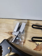 Floral Design Iron Tabletop Stand For Garden Pots Heavy & Durable Black Finish W