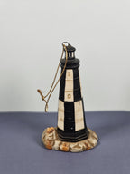 Lefton Cape Henry Lighthouse Ornament #01431 Hand Painted China 1994