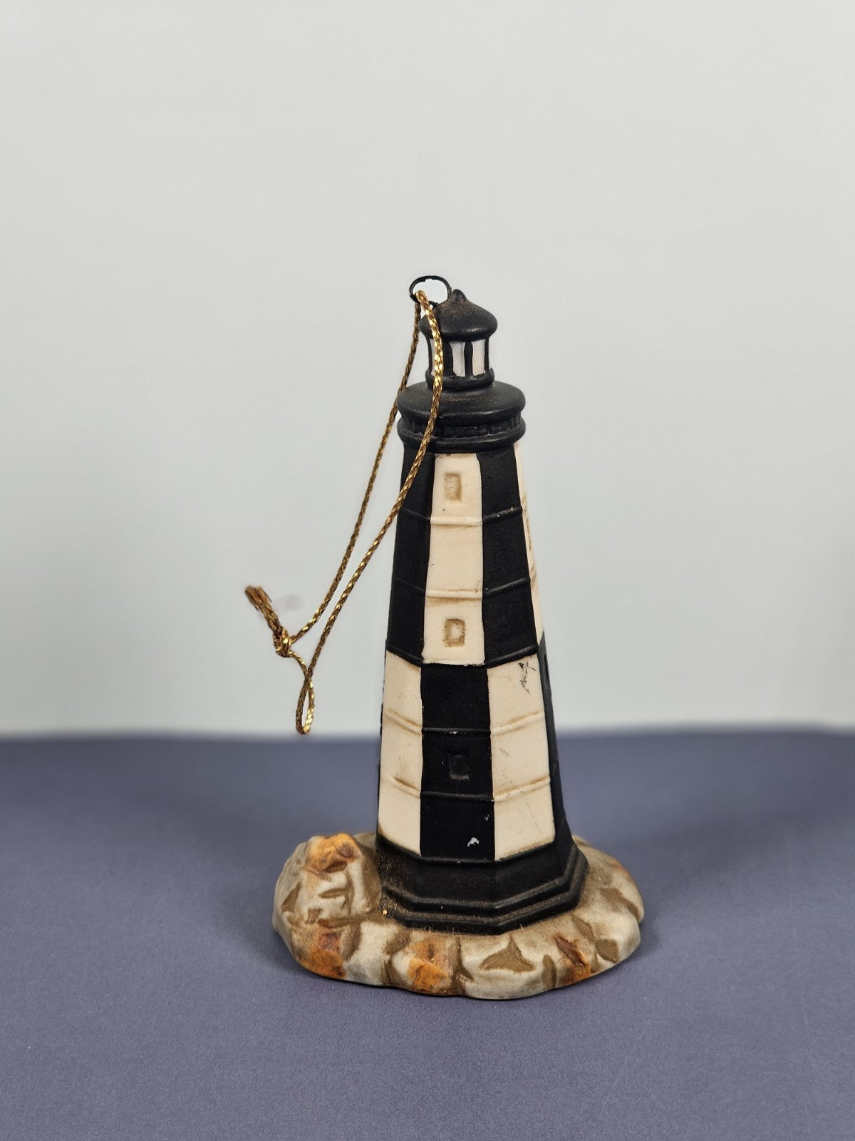 Lefton Cape Henry Lighthouse Ornament #01431 Hand Painted China 1994