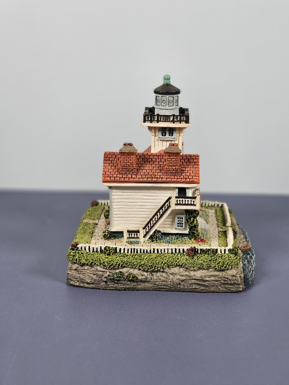 Vintage Harbour Lights Point Fermin CA Collectors Society #528 Lighthouse Figuri