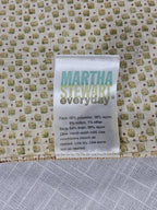 Martha Stewart Everyday Earth Tone Floral Table Runner 69"x13"