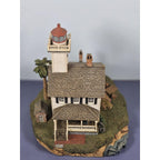 Harbour Lights Haig Point Lighthouse COA Palm Tree Scene