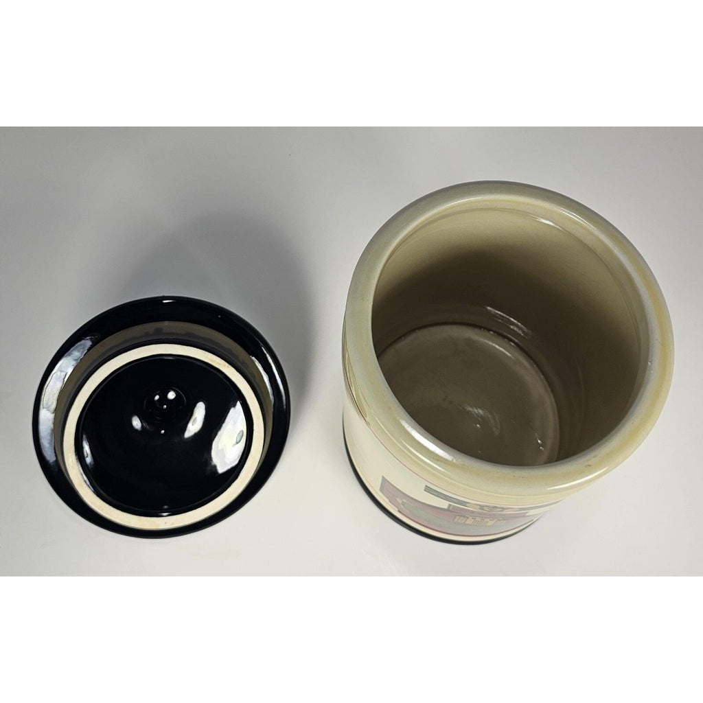 Oggi Chateau du Raisin Noir Canister Lid 6.5x5 Kitchen