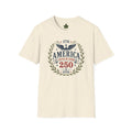 America 250 Shirt, 1776 2026 Patriotic Eagle Tee, Fourth of July Tee