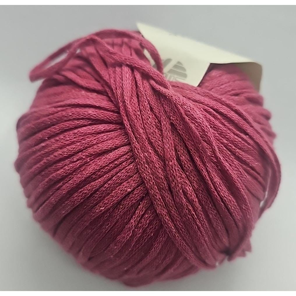 Lana Grossa Linissimo Linea Pura Crochet Yarn Pink Cotton Linen 50g