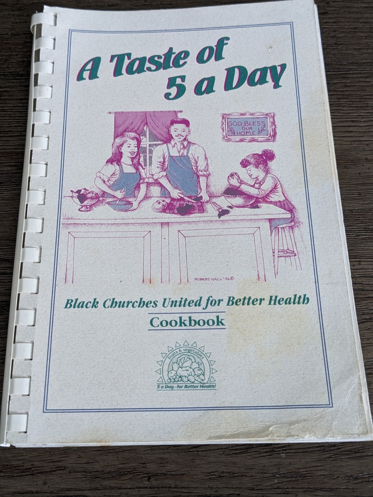 A Taste of 5 a Day – Black Churches United for Better Health Cookbook (1998)