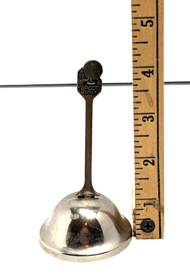 1982 EPCOT Center Metal Souvenir Bell – Walt Disney Prods Collectible