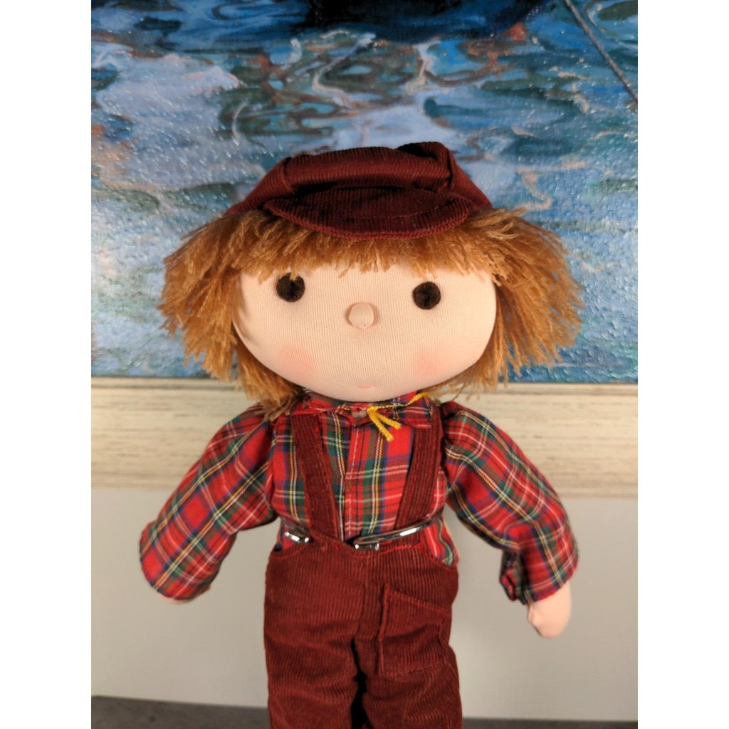 Russ Berrie Dollies Jody Boy Doll 12 Inch Vintage Plush Toy