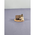 Vintage Lighthouse Thimble Miniature Coastal Souvenir – Chipped Roof