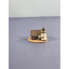 Vintage Lighthouse Thimble Miniature Coastal Souvenir – Chipped Roof