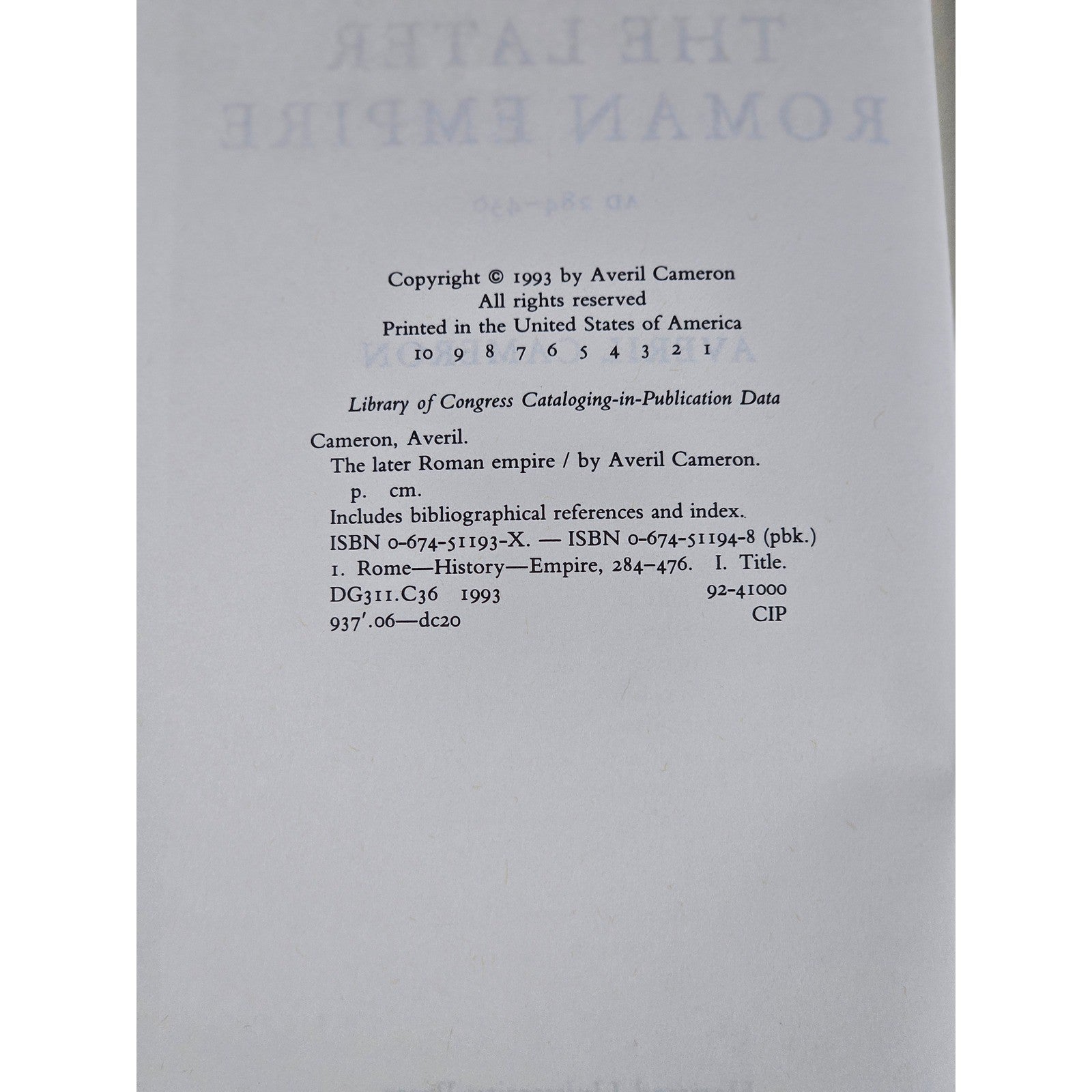 The Roman Republic Second Edition Michael Crawford 1993 HC