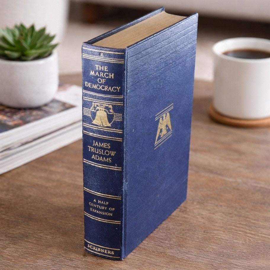 The March of Democracy Vol II 1932 James Truslow Adams HC