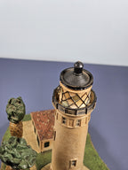 Vintage The Danbury Mint 1993 POINT VICENTE LIGHTHOUSE Sculpture