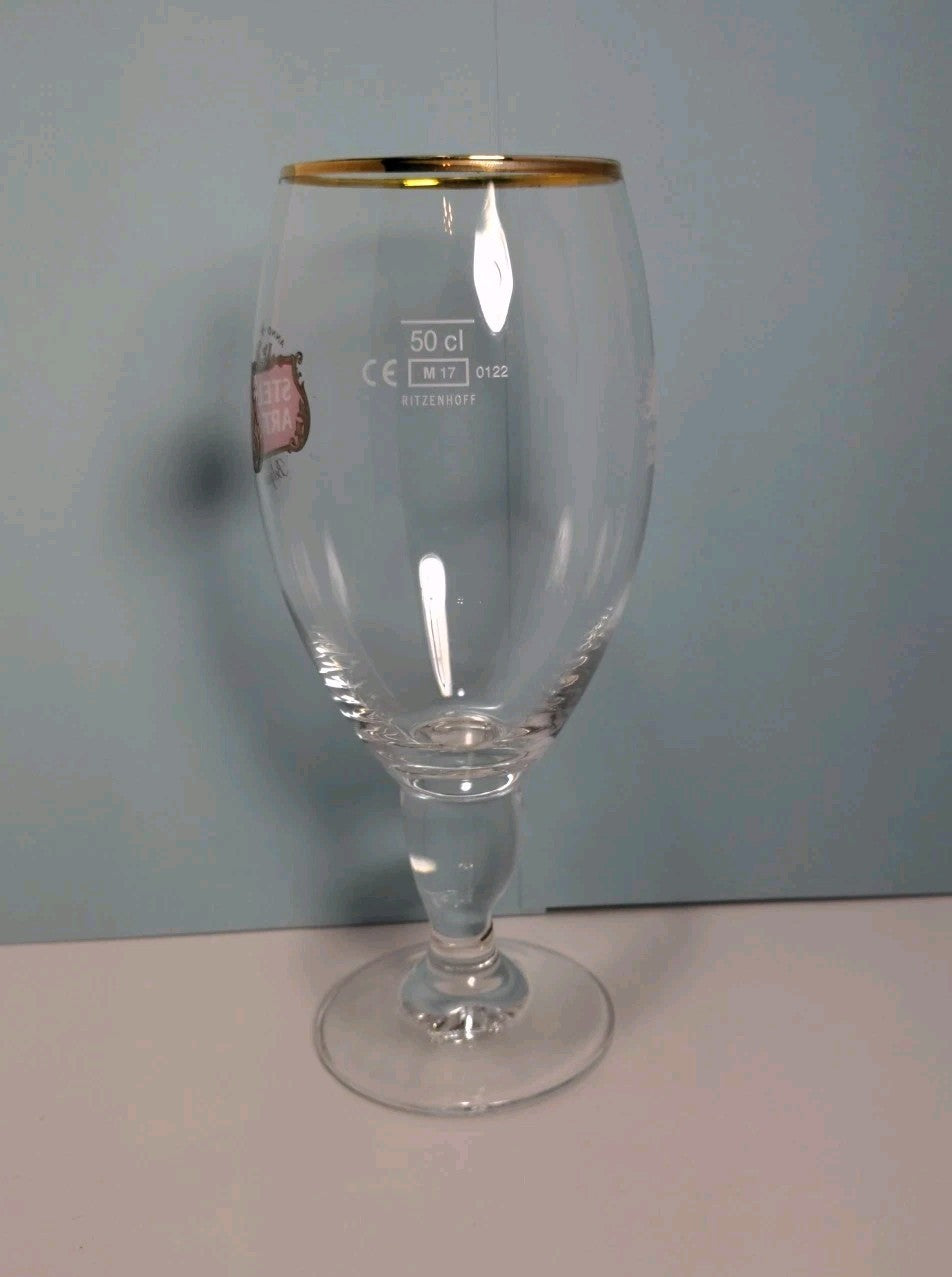 Stella Artois 50cl Gold Rimmed Chalice