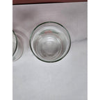 Vintage Libbey Christmas Glasses Set of 2 Holly Berry Poinsettia Holiday