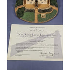 Vintage Danbury Mint Old Point Loma Lighthouse w/ COA