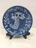 Vintage Royal Copenhagen Mors Dag Mothers Day Collector Plate 1972 Denmark 6" Bl