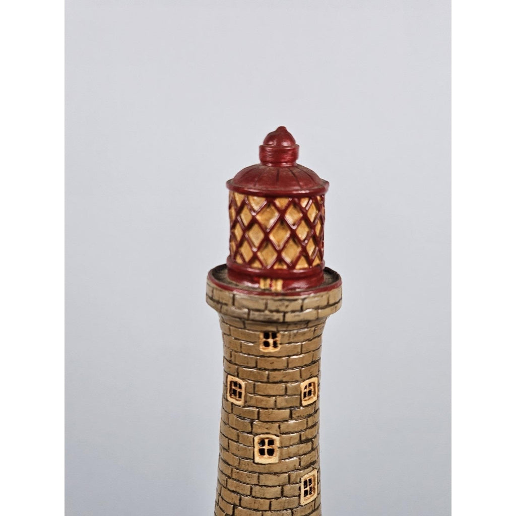 Danbury Mint Eddystone Lighthouse Figurine COA Maritime